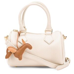 DIVINA FIRENZE Made in Italy leather Booling Crossbody